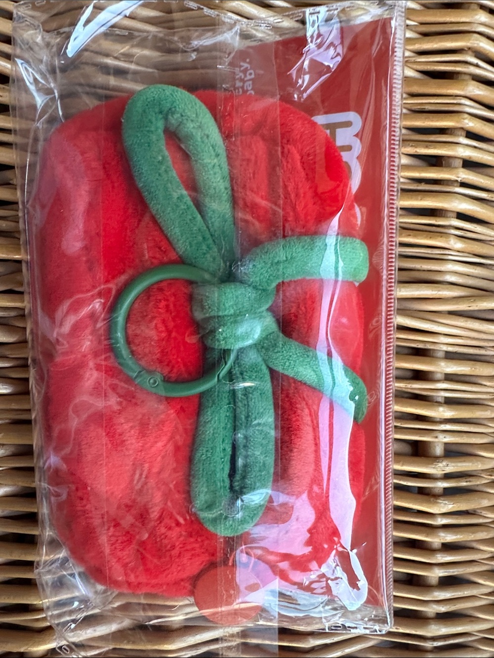 Pop Mart Red Cherry Plush Key & Card Holder by Pop Mart - Picture 2 of 3